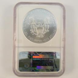 2010 American Silver Eagle NGC Graded MS69