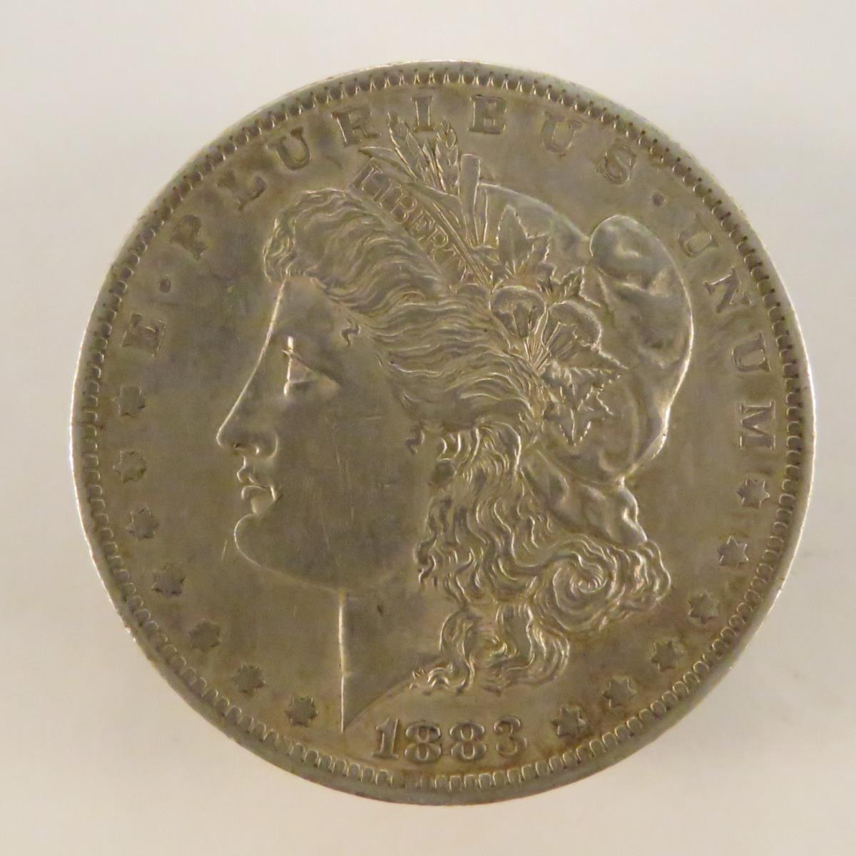 1883 O Morgan Silver Dollar