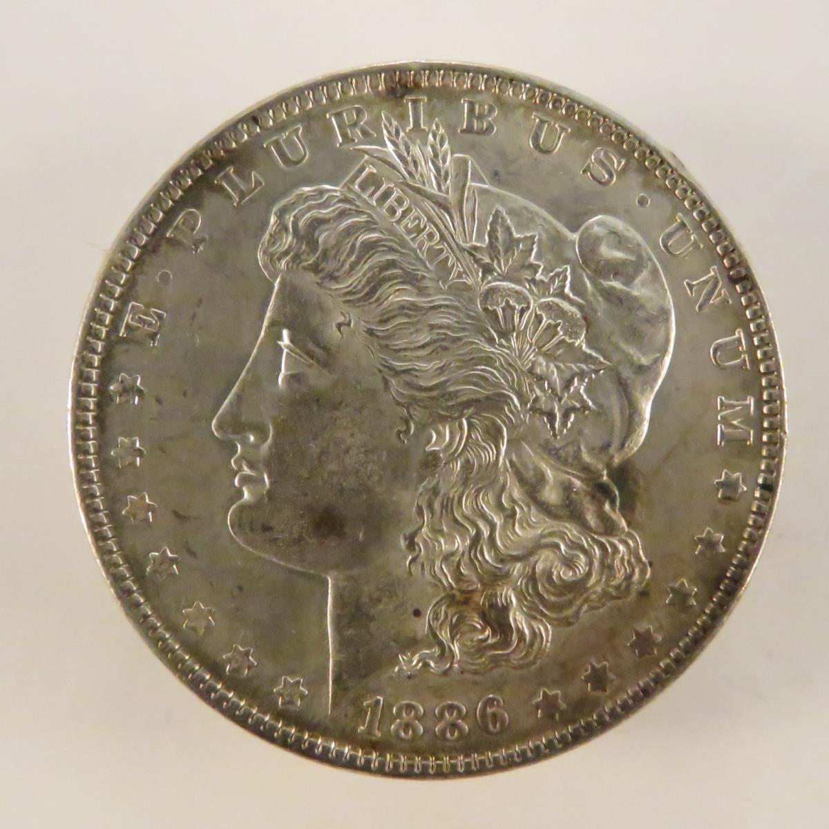 1886 Morgan Silver Dollar