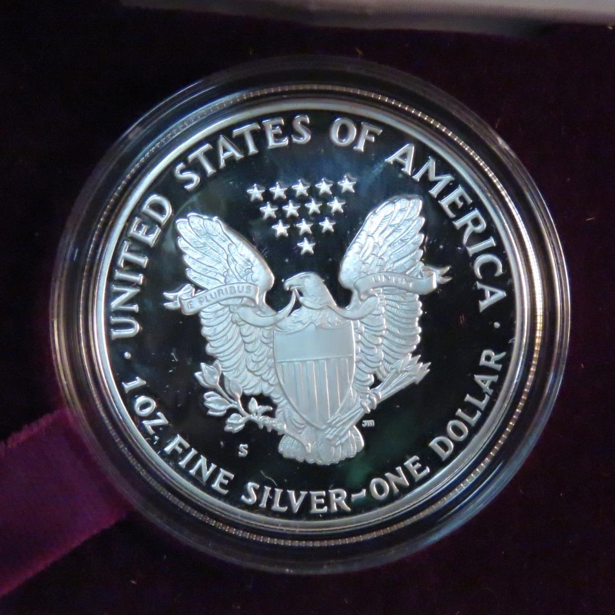 1986 S American Silver Eagle Proof