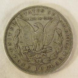 1891 O Morgan Silver Dollar