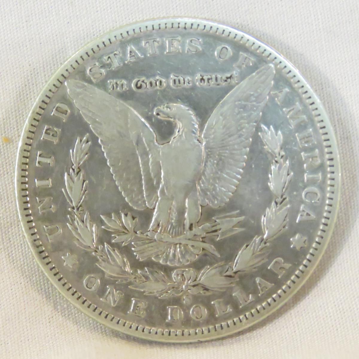 23 Morgan Silver Dollars 1878-1921 in book