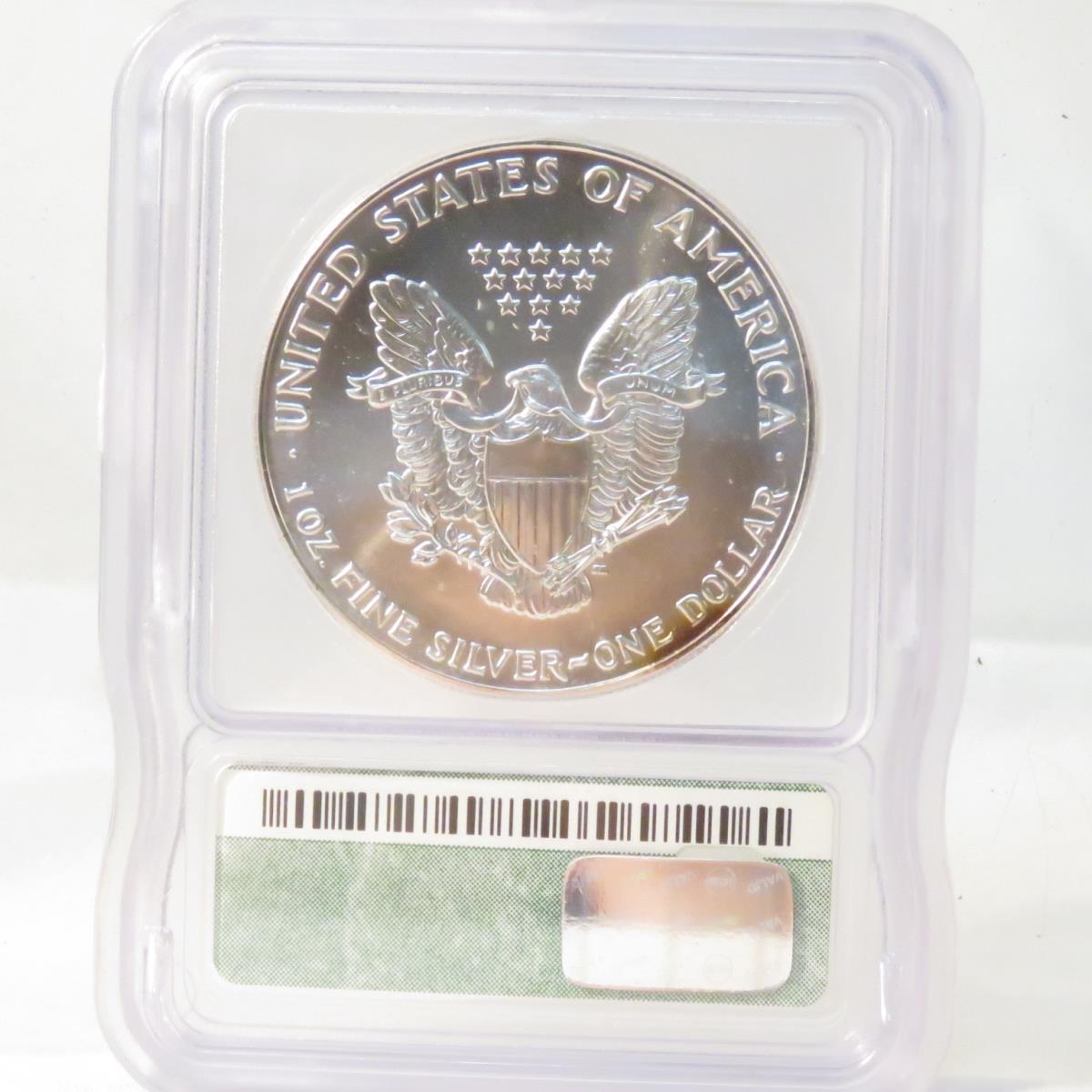 1991 American Silver Eagle ICG Graded MS69