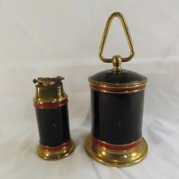 Park Sherman table lighter and cigarette dispenser