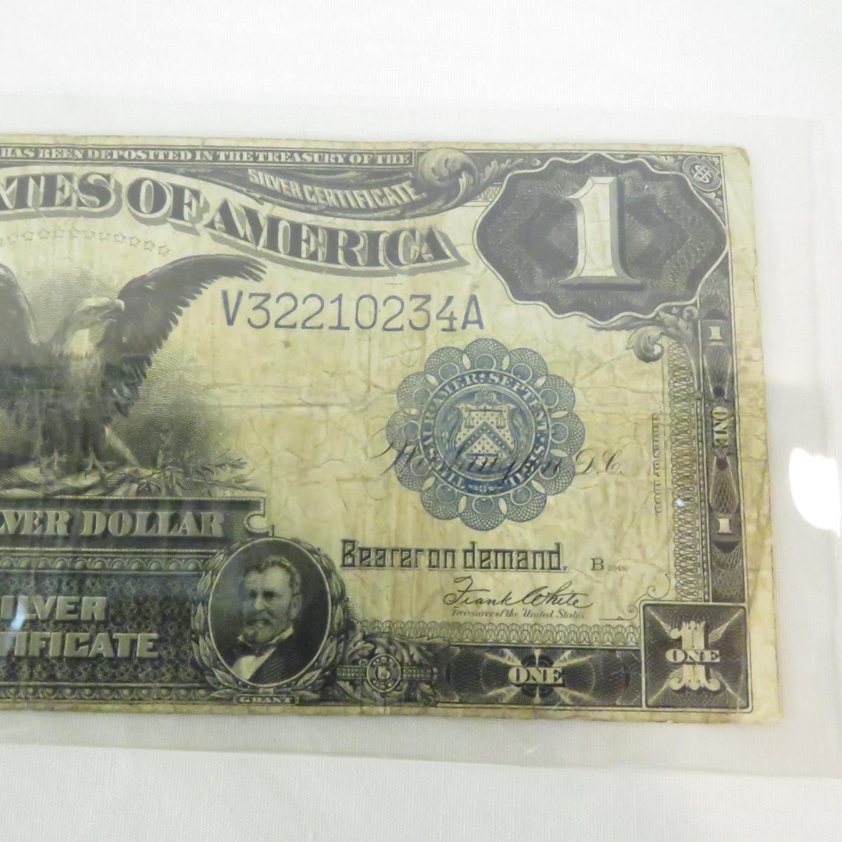 1899 Black Eagle $1 Silver Certificate large note