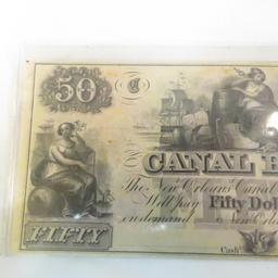 Canal Bank $50 note