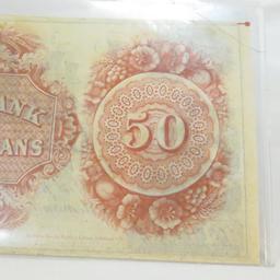 Canal Bank $50 note