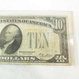 1928 $10 Gold Certificate