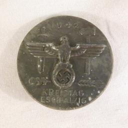 1942 WWII German Medal Pin