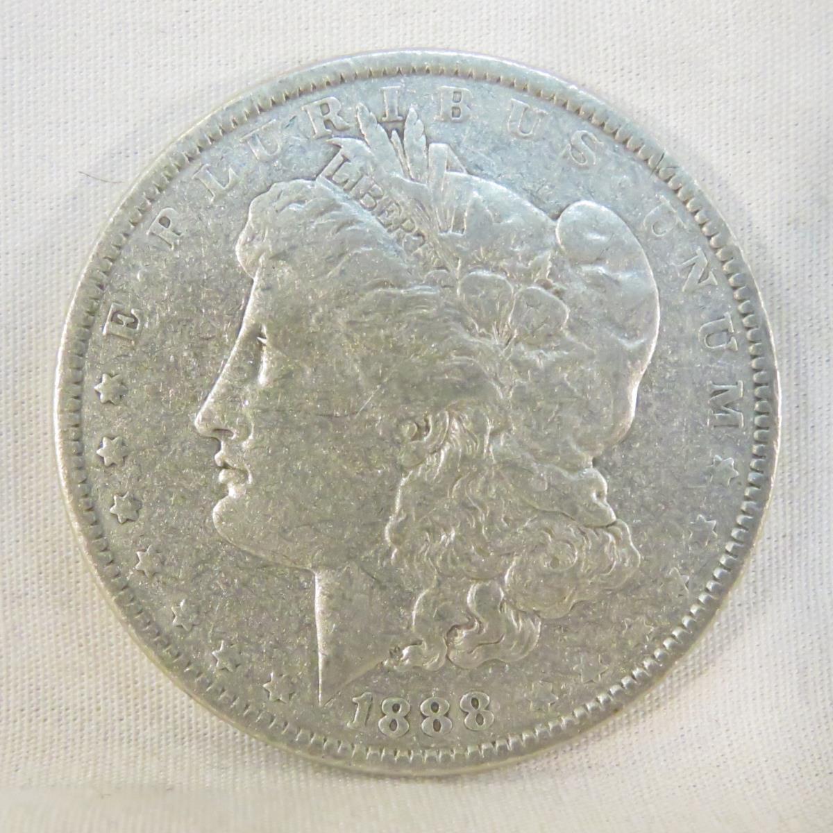 1888 Morgan Silver Dollar