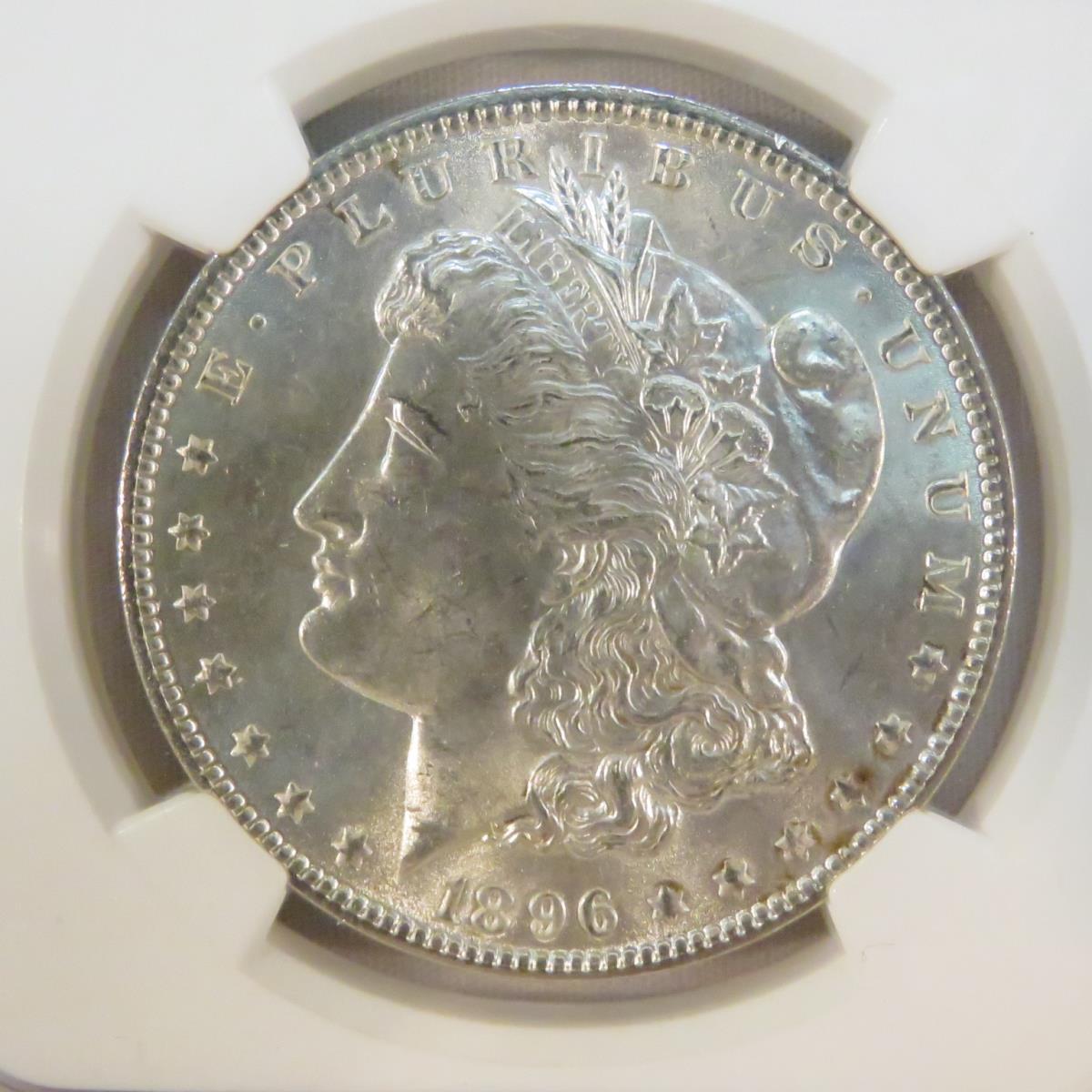 1896 Morgan Silver Dollar NGC graded MS64