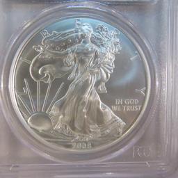 2008 American Silver Eagle PCGS Graded MS70