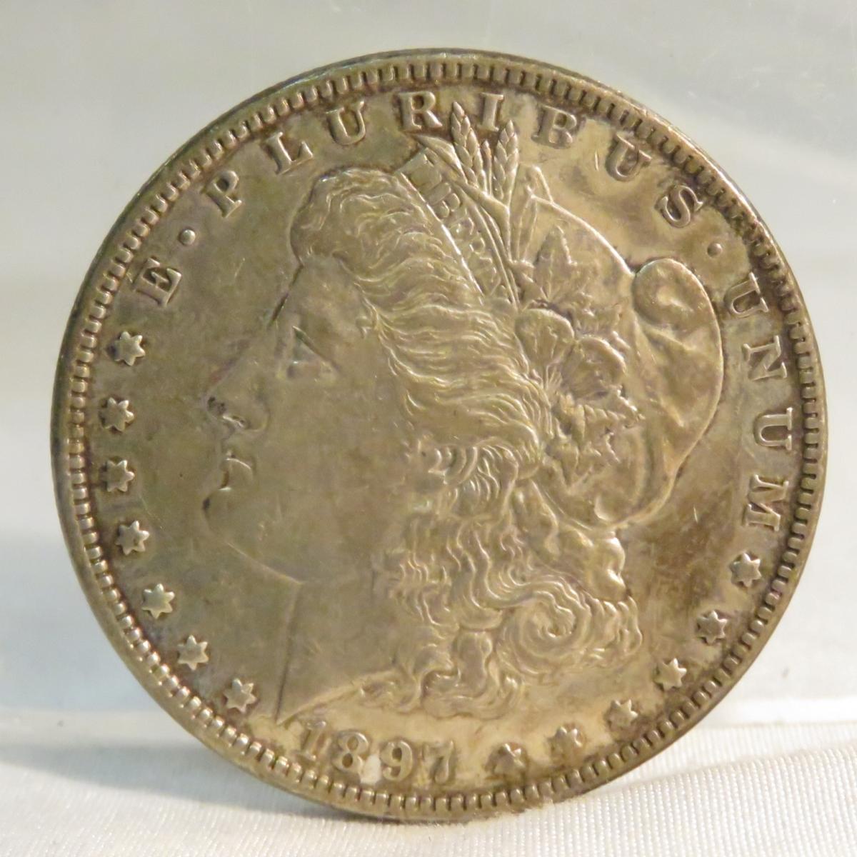 1897 Morgan Silver Dollar