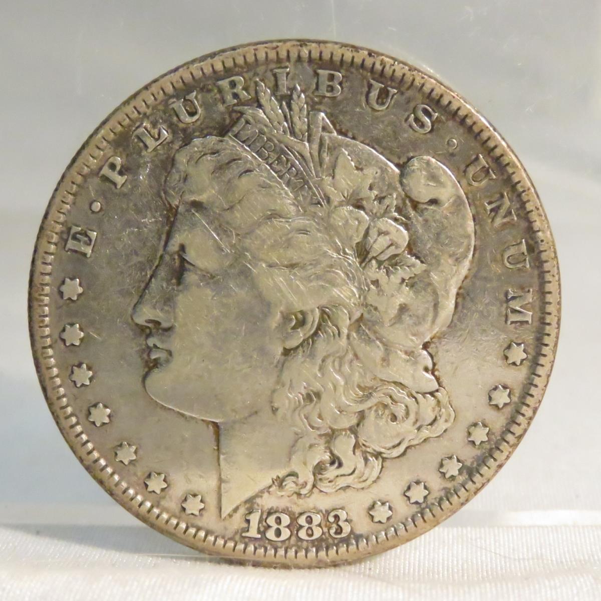 1883 Morgan Silver Dollar