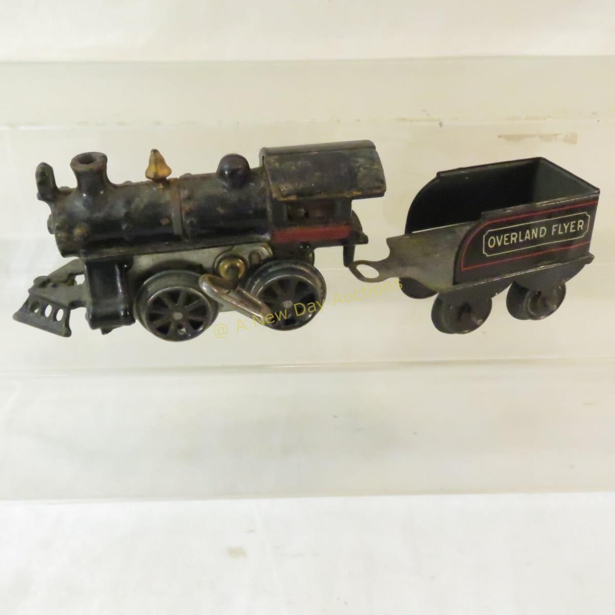 Pre-War Hafner cast iron wind up engine