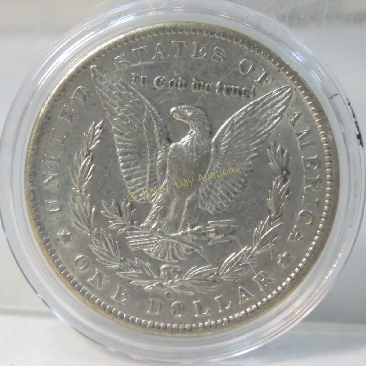 1886 O Morgan Silver Dollar