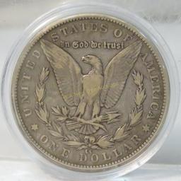 1891 CC Morgan Silver Dollar