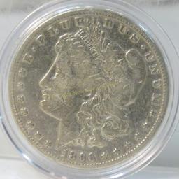 1896 O Morgan Silver Dollar