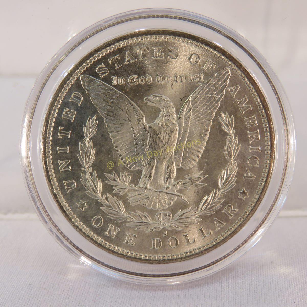 1879 S Morgan Silver Dollar BU