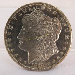 1880 S Morgan Silver Dollar BU