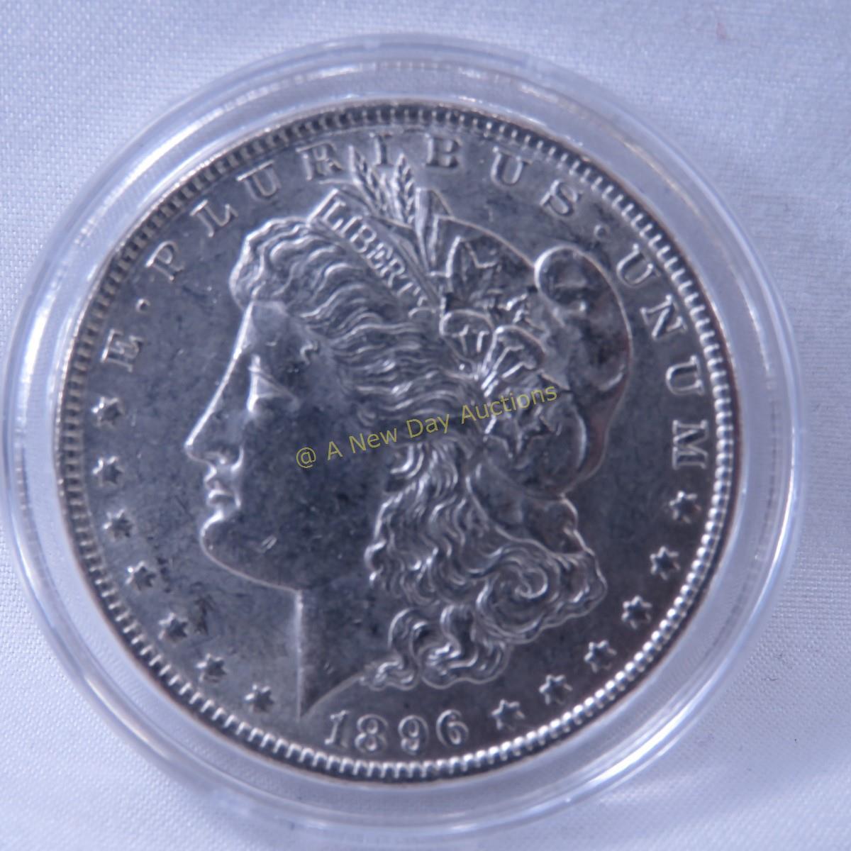 1896 Morgan Silver Dollar BU