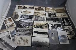 35 RPPC Real Photo Postcards Most Unposted Early