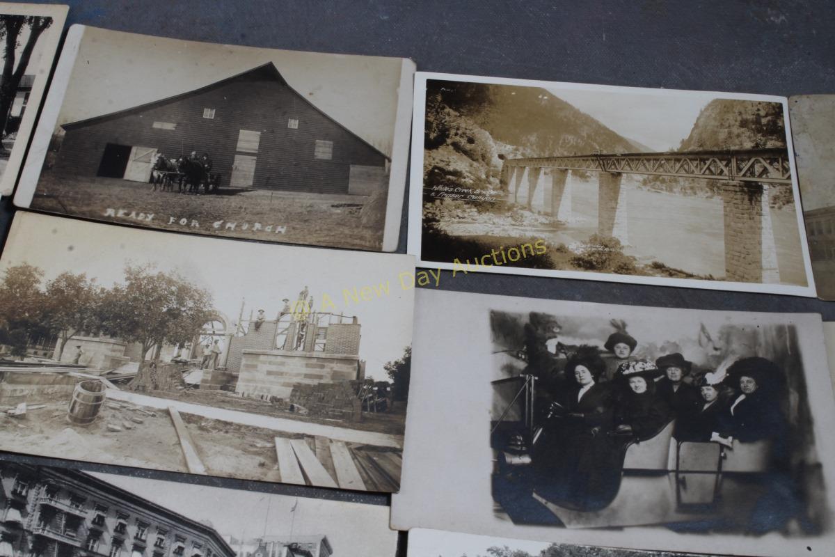 35 RPPC Real Photo Postcards Most Unposted Early