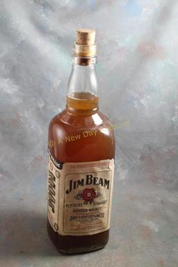 1938 Jim Beam Trade Bar Bottle 18 1/2" Tall