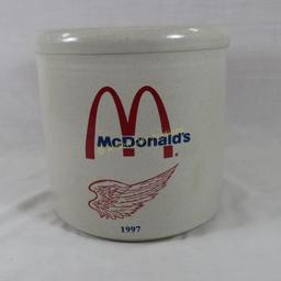 1997 Red Wing McDonalds crock