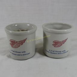 1997 & 1998 Red Wing Steamboat Miniature crocks