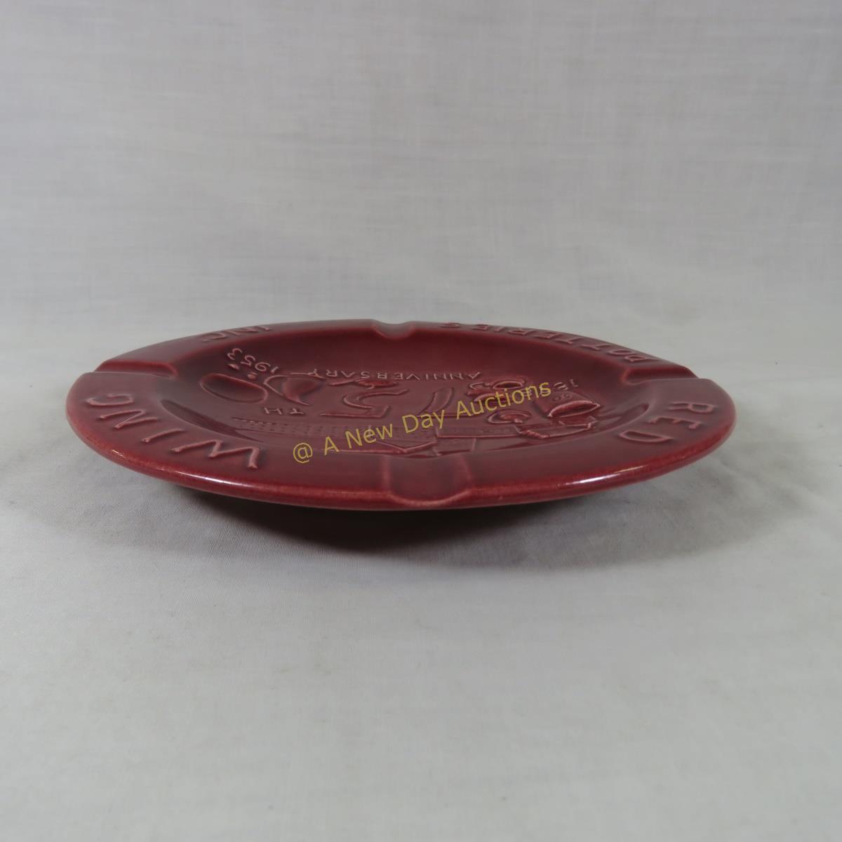 2 Red Wing commemorative ashtrays and Trivet