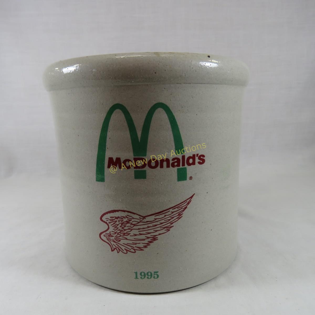 1995 McDonalds Red Wing Crock