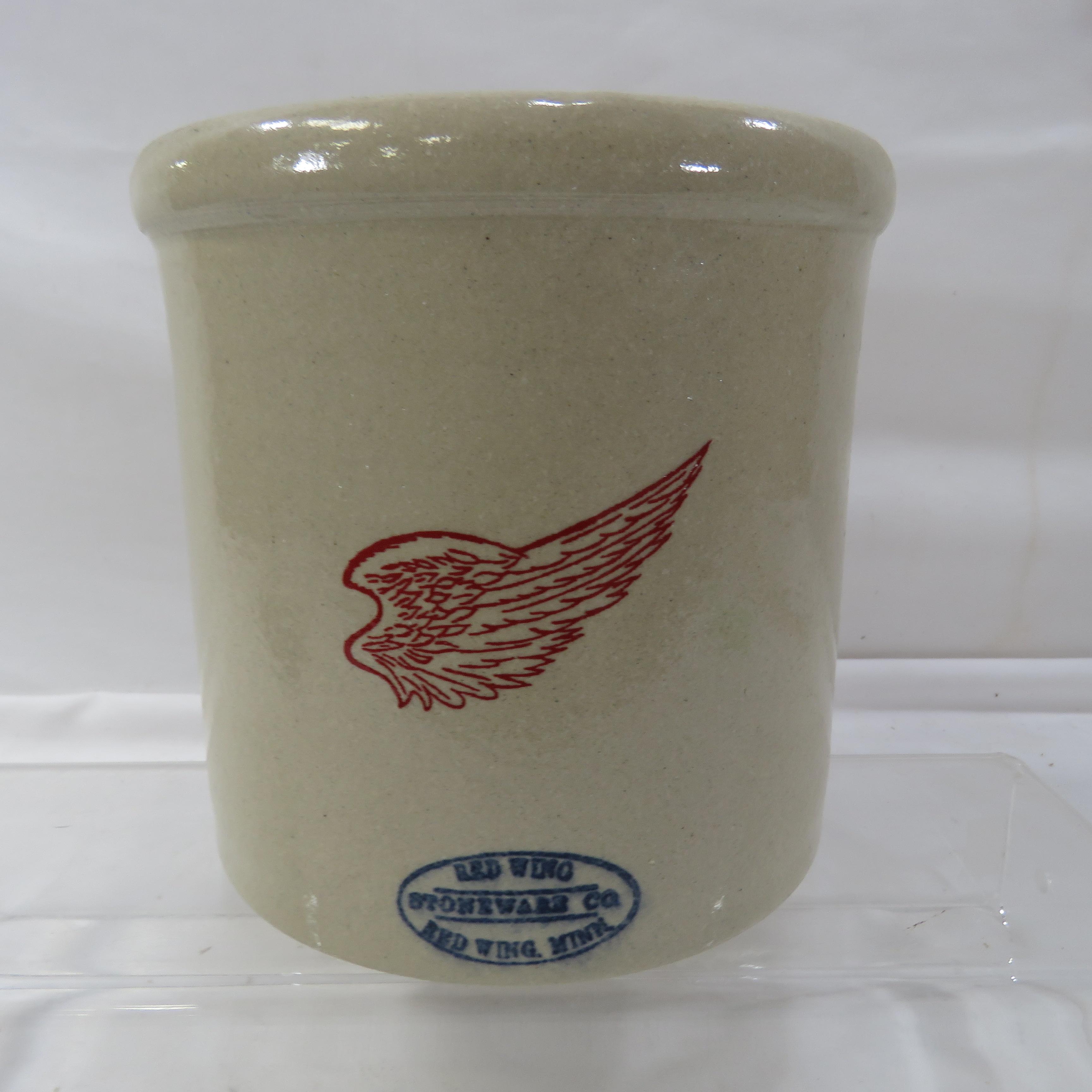 2006 McDonalds Happy Holidays Red Wing crock