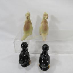 4 Rosemeade Animal S&P Sets & 3 Figures