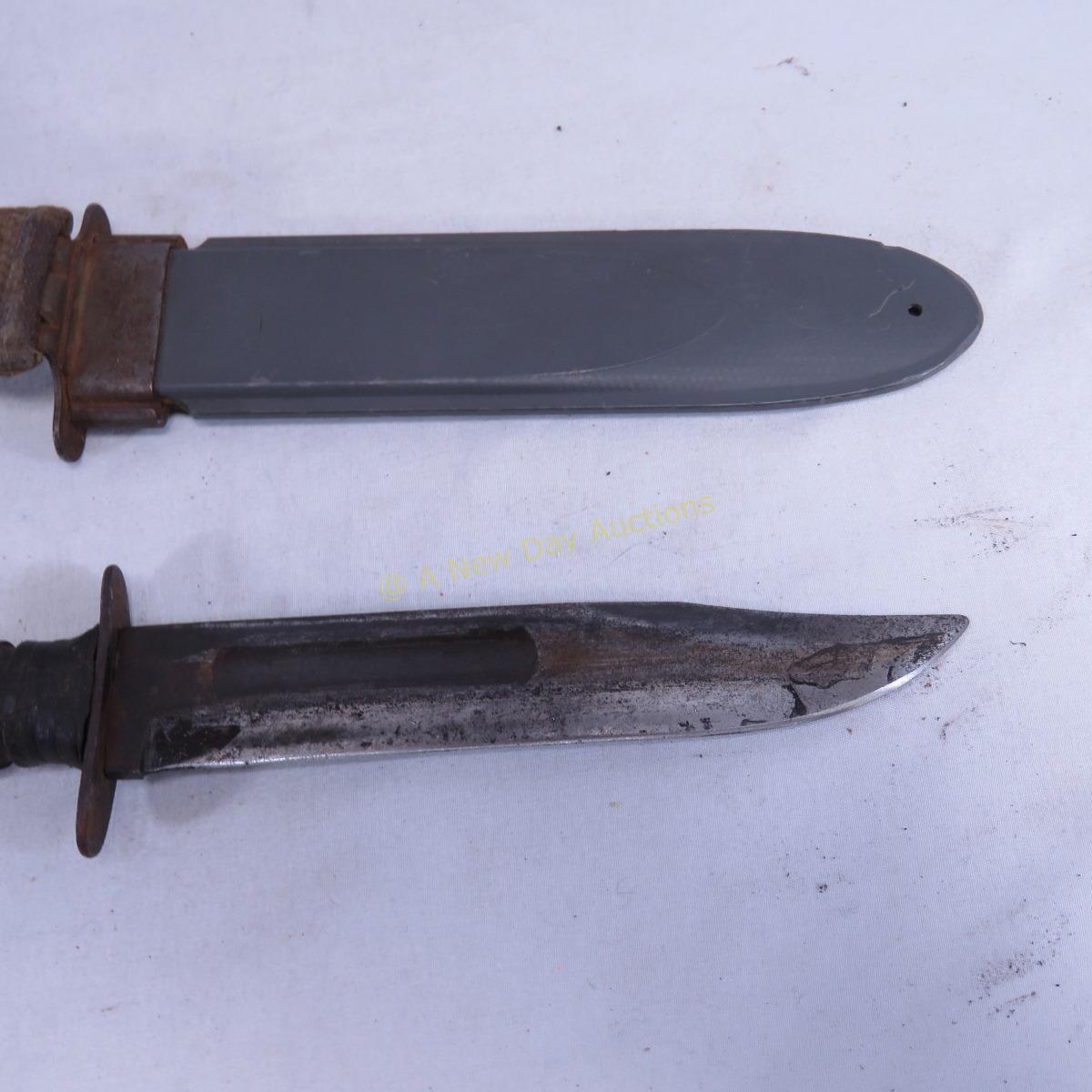 USN MK2 Knife with Sheath