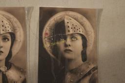 3 Antique Real Photo Postcards