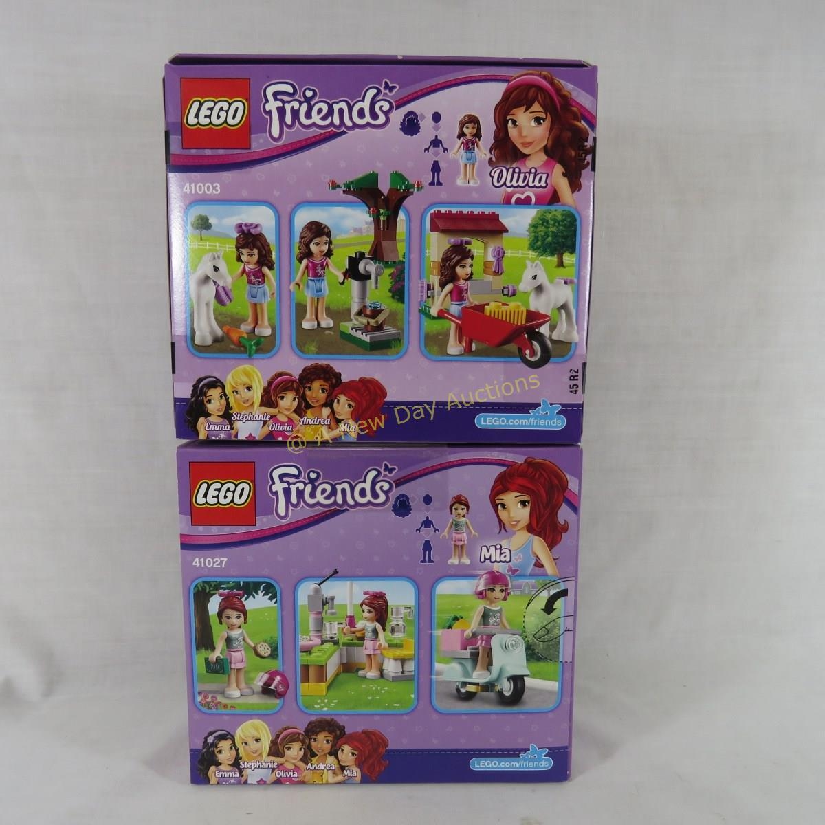 2 Sealed Lego Friends Sets 41027, 41003