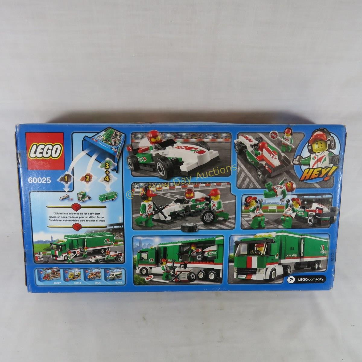 New Lego Set City Grand Prix Truck 60025