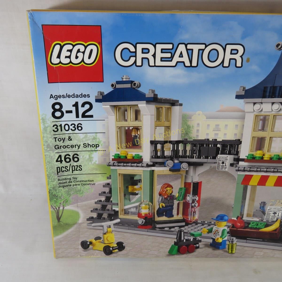 New Lego Creator Toy & Grocery Shop Set 31036