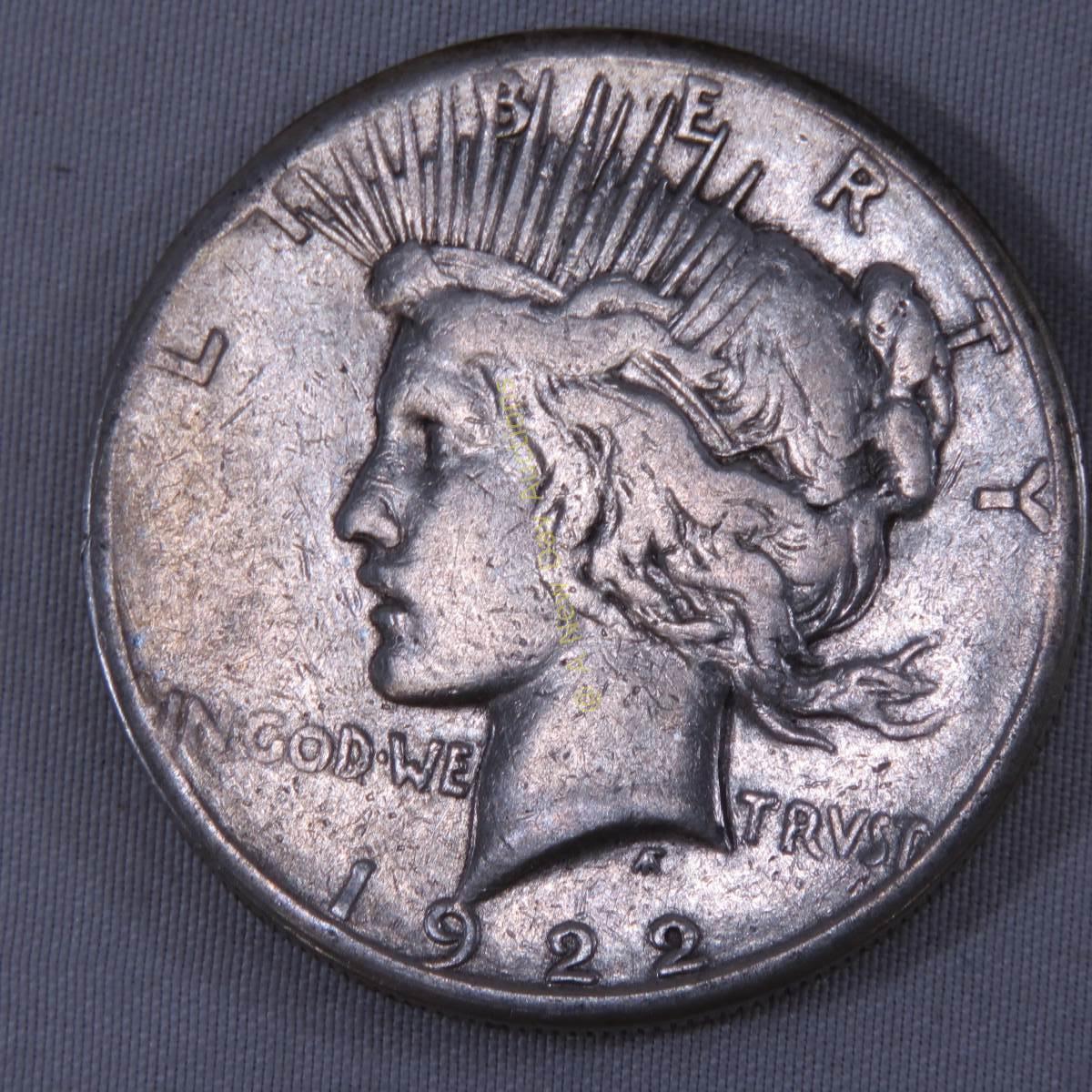 1922 P,D,S Peace Silver Dollars