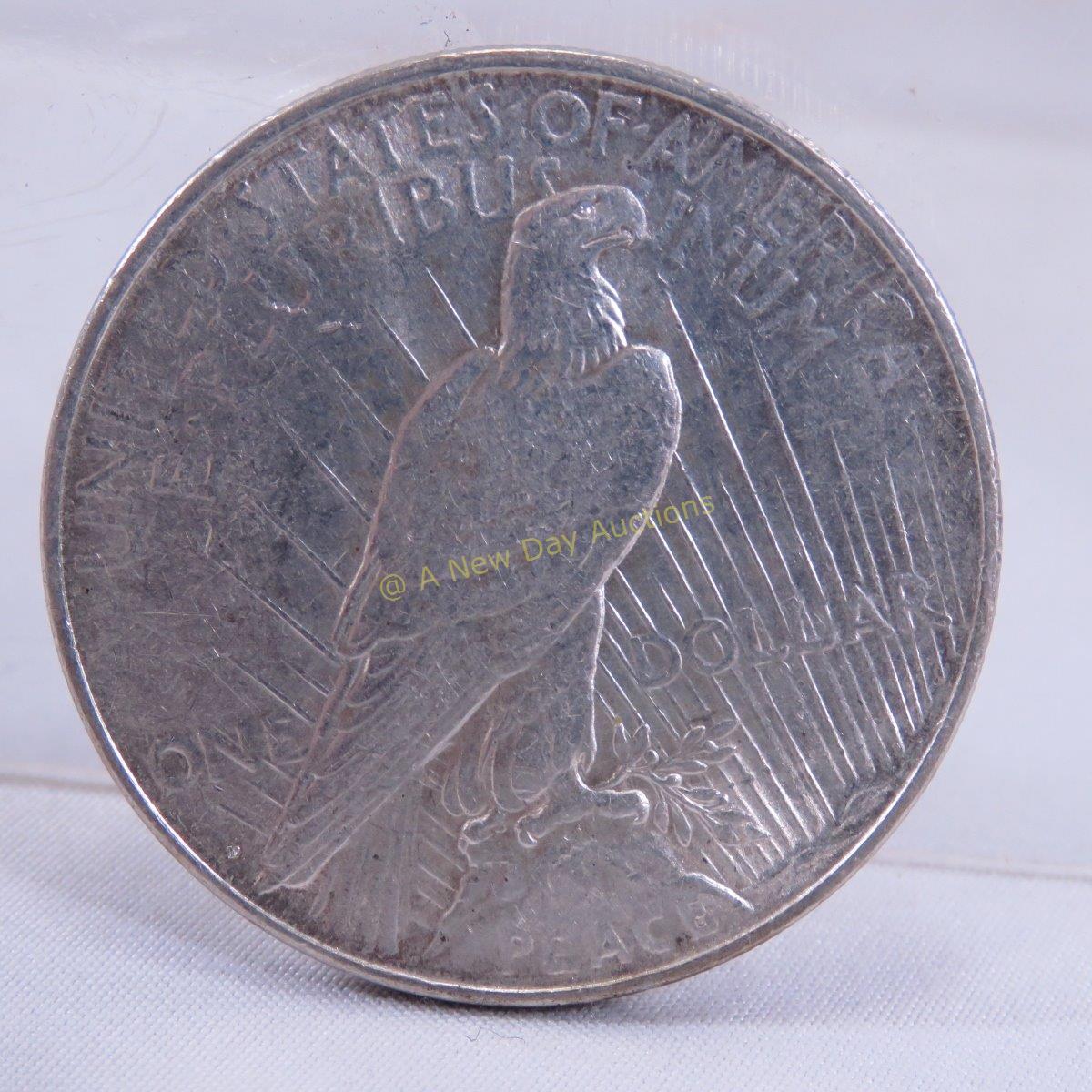 1922 P,D,S Peace Silver Dollars