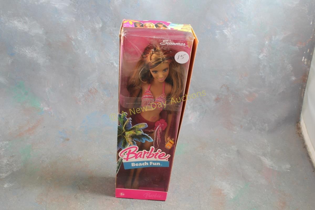 2006 Beach Fun Summer Barbie Doll in Box