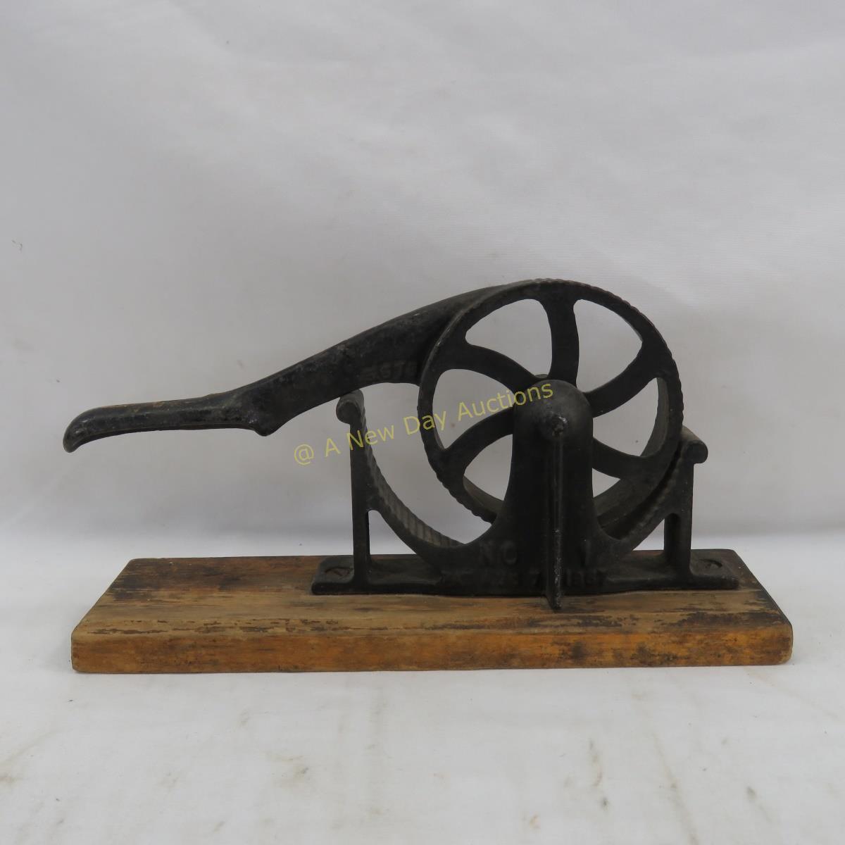 Antique Enterprise Mfg Co No. 1 Cork Press