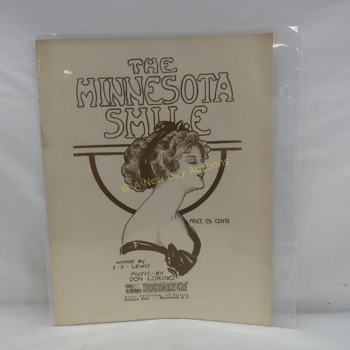 4 vintage Minnesota sheet music pieces