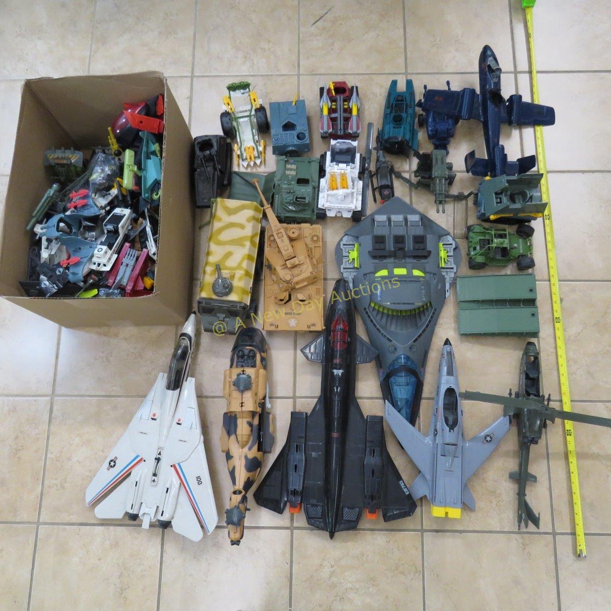 Huge group of GI Joe Vehicles