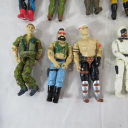 20 1980's GI Joe Action Figures with Zartan