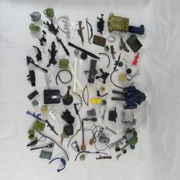 Large Group of 1980's GI Joe Weapons & Accessories