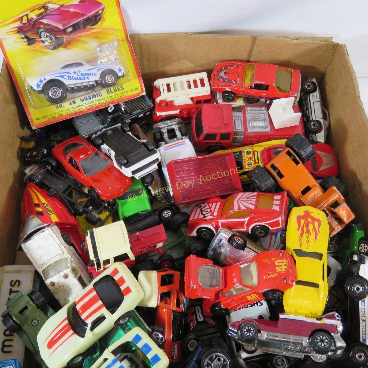 Vintage Hot wheels, Matchbox, etc with Rally Case