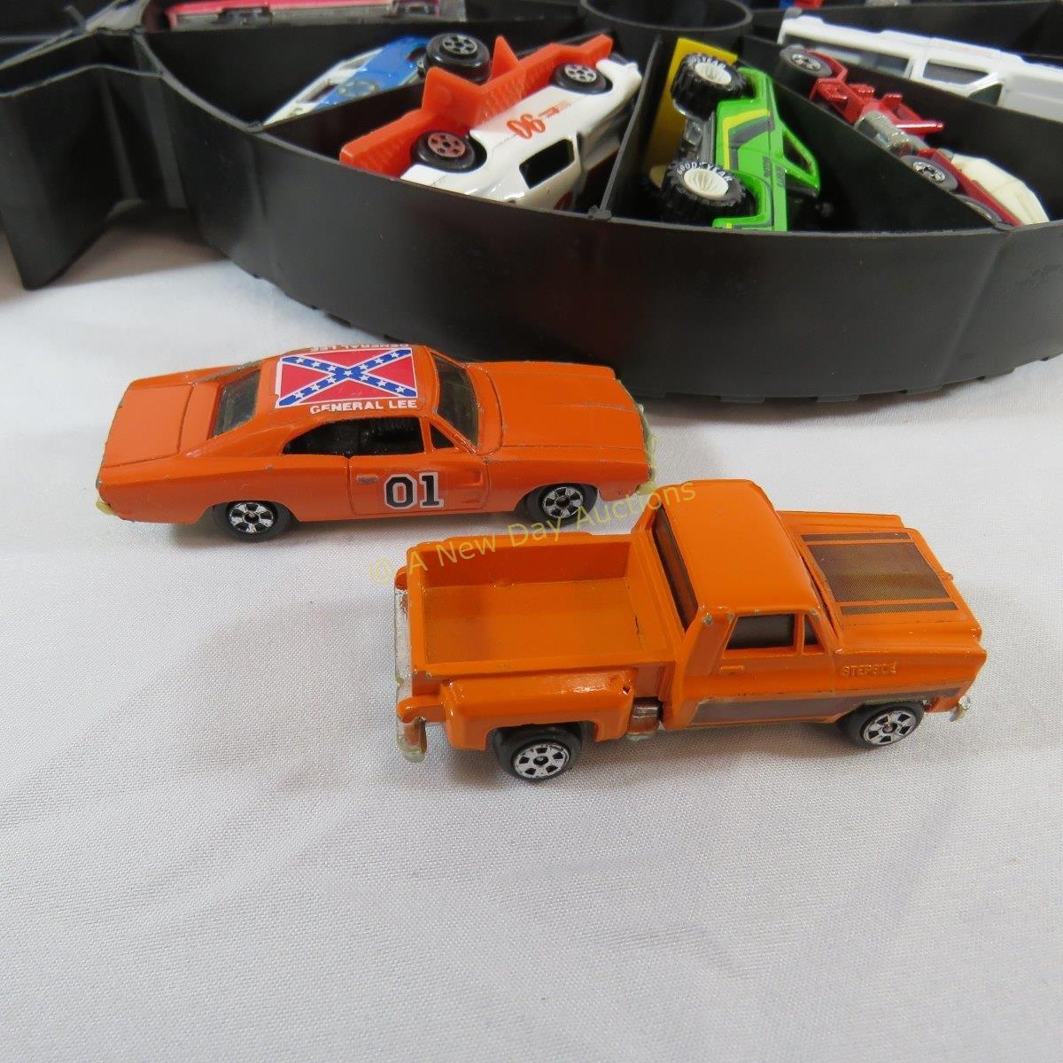 Vintage Hot wheels, Matchbox, etc with Rally Case