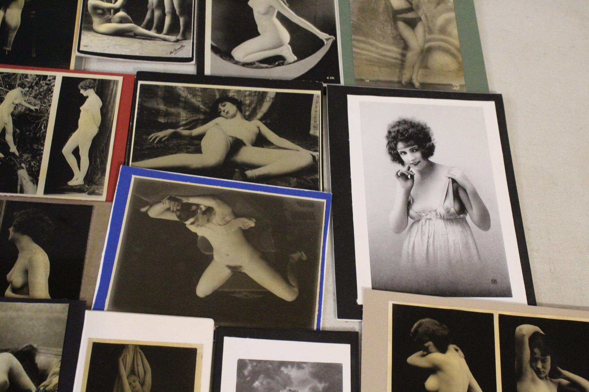 20+ Reproduction Nude Photos Mounted on Board